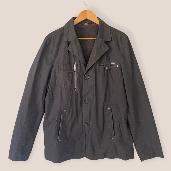 𝅺GUESS Men’s Lightweight Cotton Jacket - Picture 1 of 8